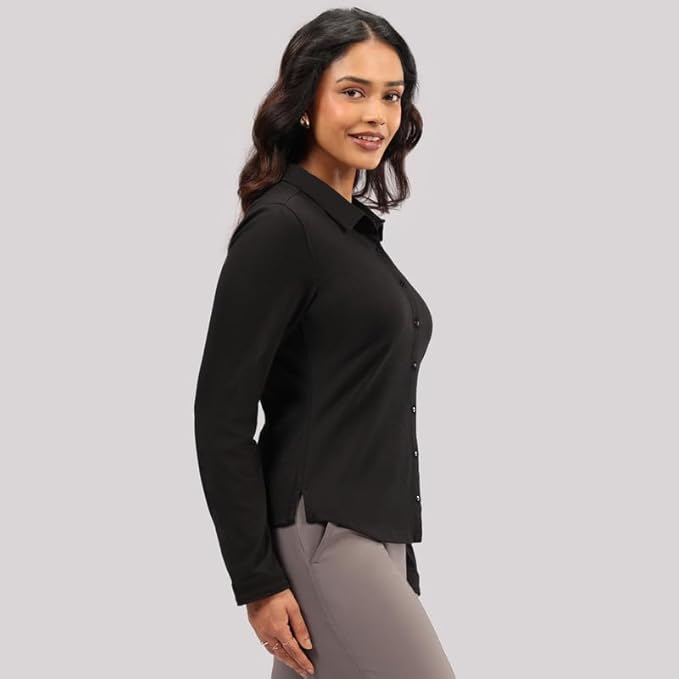 Womens Cotton Pro Classic Shirt - Image 2