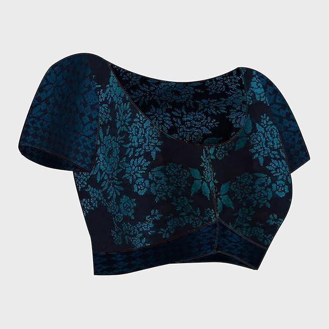 navyasa liva jacquard woven saree - Image 3