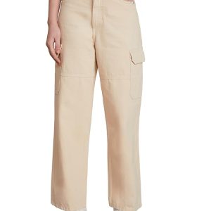 Symbol Women's Wide Leg Cargo Jeans