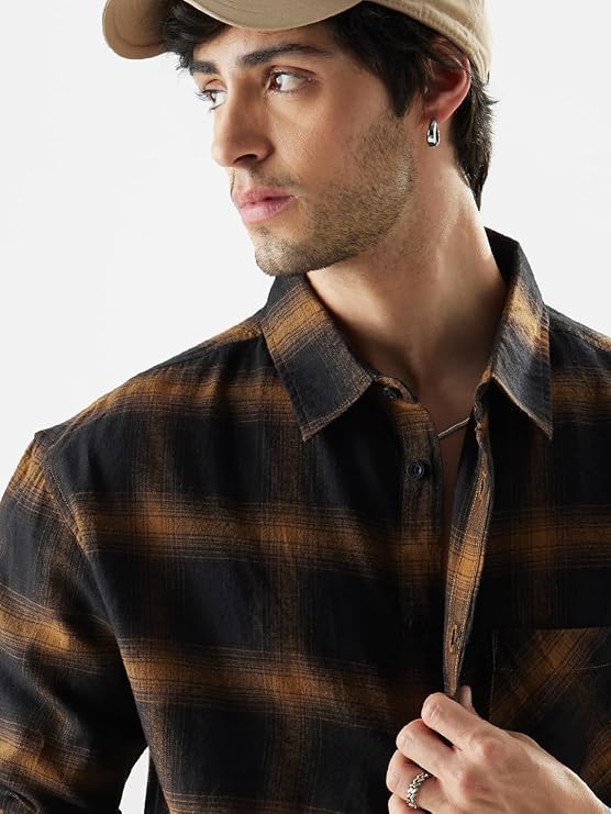 Men Relaxed Shirts Shirt For Men - Image 4